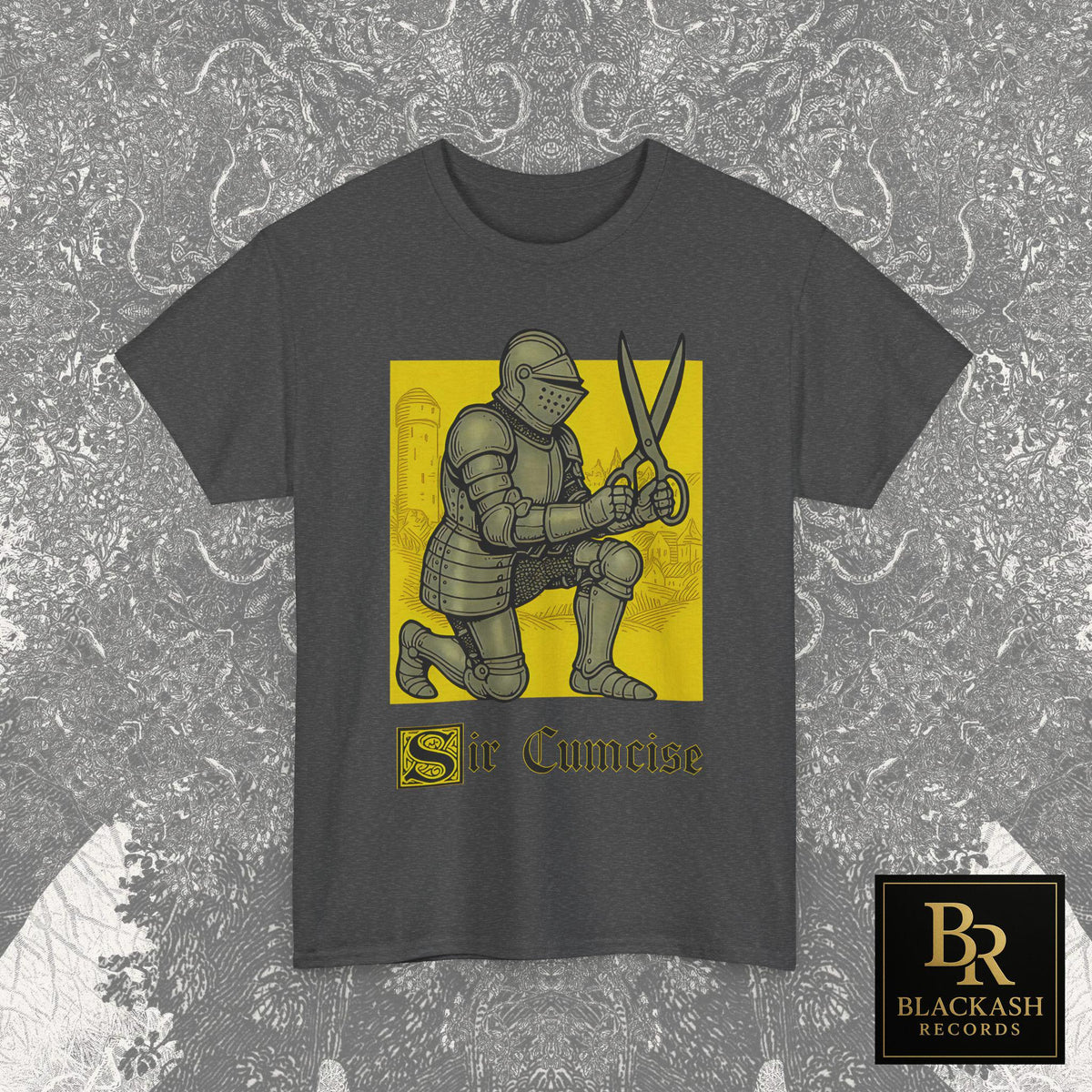 Sir Cumcise Funny Knight Meme Gift Shirt, Sarcastic Shirt, Edgy Dark Humor Men Women, Offensive Shirt, Gift Husband, Gag Gifts Shirt