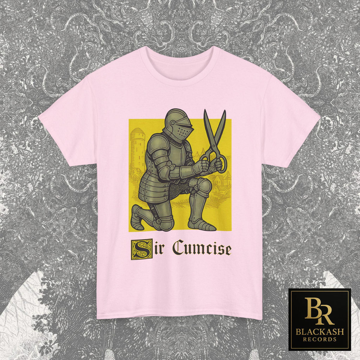 Sir Cumcise Funny Knight Meme Gift Shirt, Sarcastic Shirt, Edgy Dark Humor Men Women, Offensive Shirt, Gift Husband, Gag Gifts Shirt