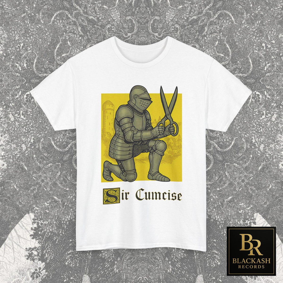 Sir Cumcise Funny Knight Meme Gift Shirt, Sarcastic Shirt, Edgy Dark Humor Men Women, Offensive Shirt, Gift Husband, Gag Gifts Shirt