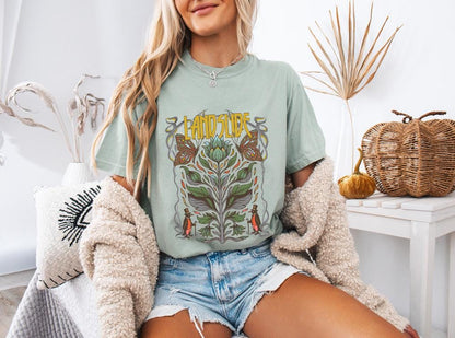 Landslide T-Shirt, 70s Rock Inspired Tee, Retro Concert Shirt, Boho Music Lover Top