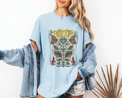 Landslide T-Shirt, 70s Rock Inspired Tee, Retro Concert Shirt, Boho Music Lover Top