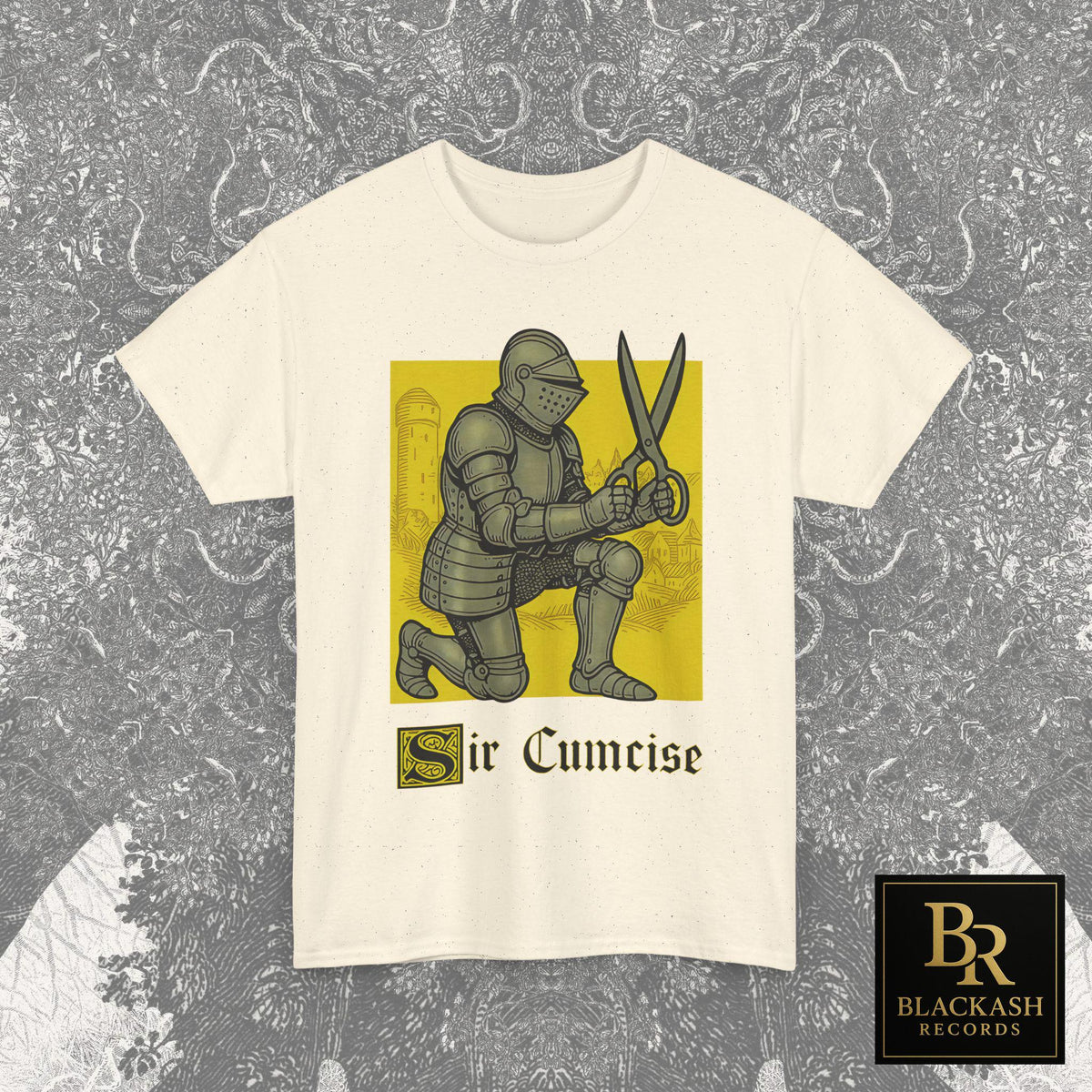 Sir Cumcise Funny Knight Meme Gift Shirt, Sarcastic Shirt, Edgy Dark Humor Men Women, Offensive Shirt, Gift Husband, Gag Gifts Shirt