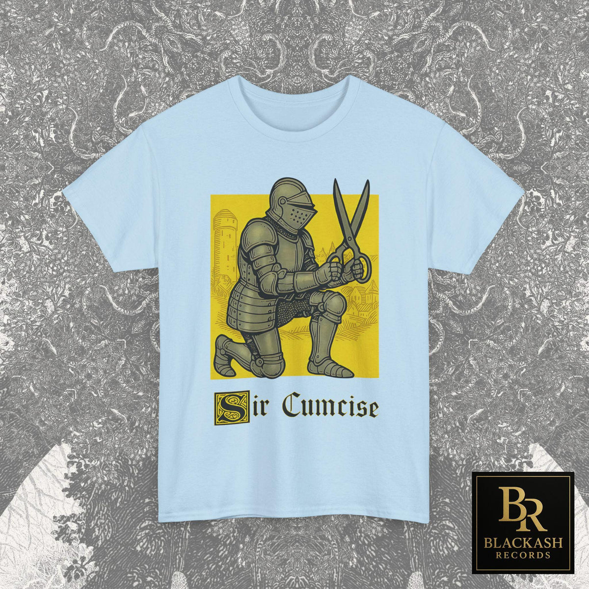 Sir Cumcise Funny Knight Meme Gift Shirt, Sarcastic Shirt, Edgy Dark Humor Men Women, Offensive Shirt, Gift Husband, Gag Gifts Shirt