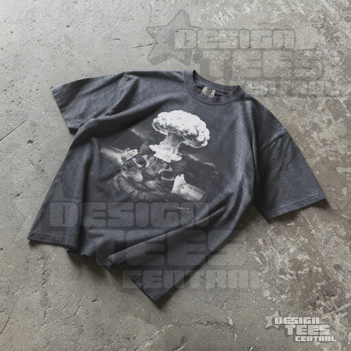 Explosion Cat T-Shirt, Funny Graphic Tee, Trendy Meme Shirt Unisex