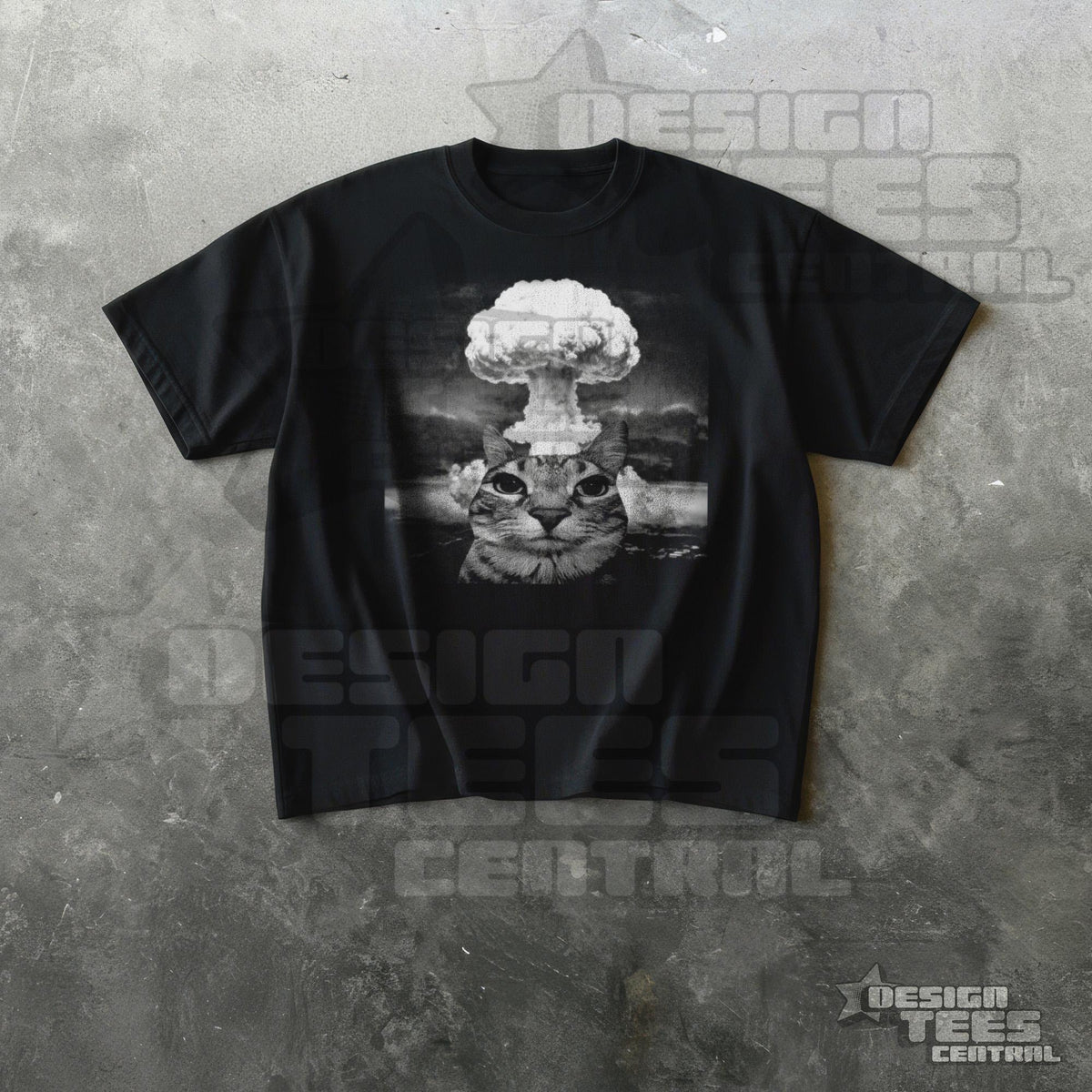 Explosion Cat T-Shirt, Funny Graphic Tee, Trendy Meme Shirt Unisex