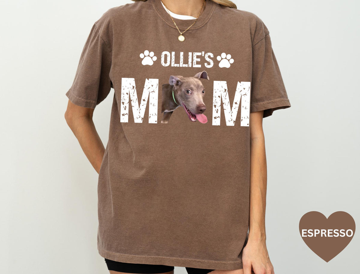 Comfort Colors®Custom Dog Mom Shirt,Custom Pet Shirt,Mothers Day Gift,Custom Dog Mom Shirt with Pet Names,Dog Owner Tee, Dog Lover Shirt,