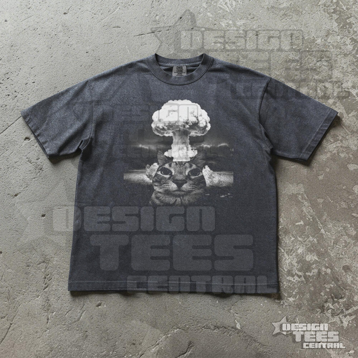 Explosion Cat T-Shirt, Funny Graphic Tee, Trendy Meme Shirt Unisex