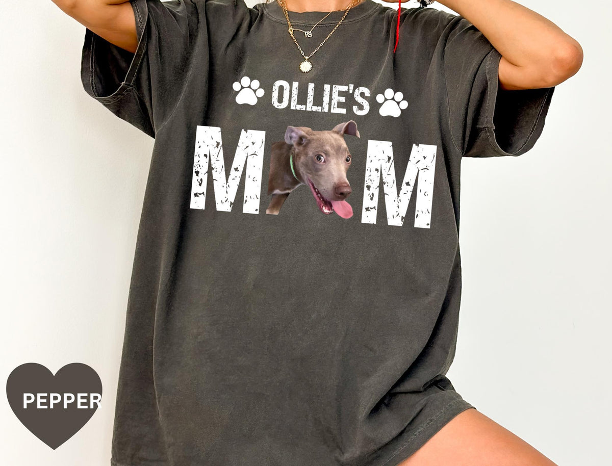 Comfort Colors®Custom Dog Mom Shirt,Custom Pet Shirt,Mothers Day Gift,Custom Dog Mom Shirt with Pet Names,Dog Owner Tee, Dog Lover Shirt,