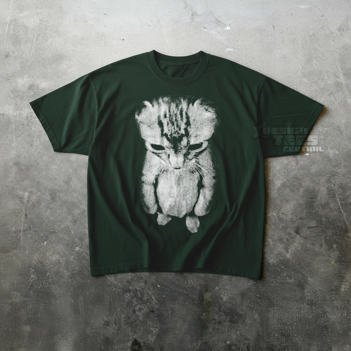 Sad Kitten Meme Standing Cat T-Shirt
