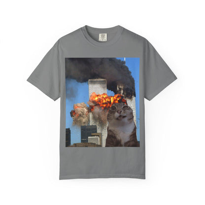 911 Rigby Cat Meme Tshirt | Funny and Offensive Gag Gift Shirt