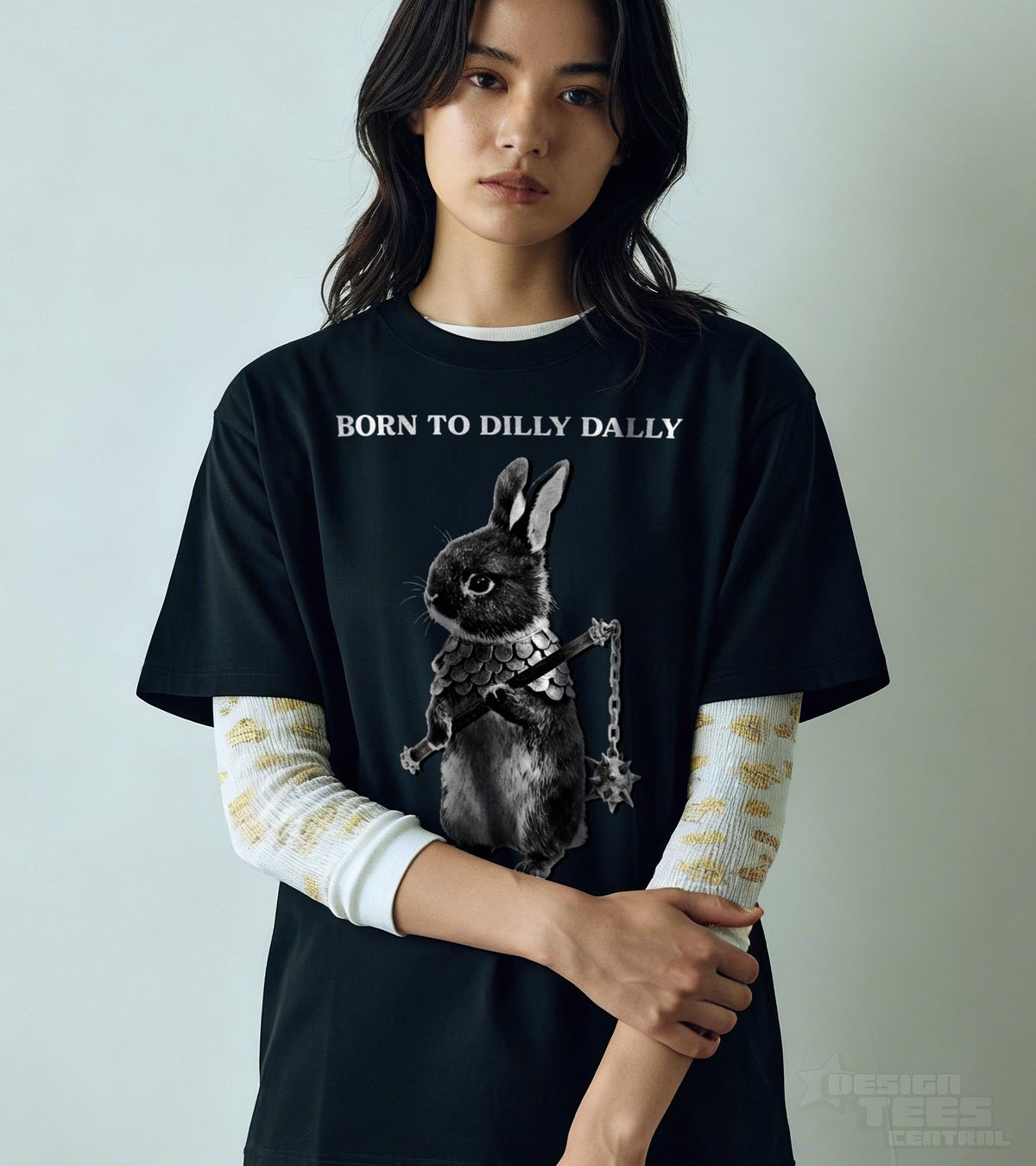 Born to Dilly Dally, Forced To Fight Fascism Tshirt