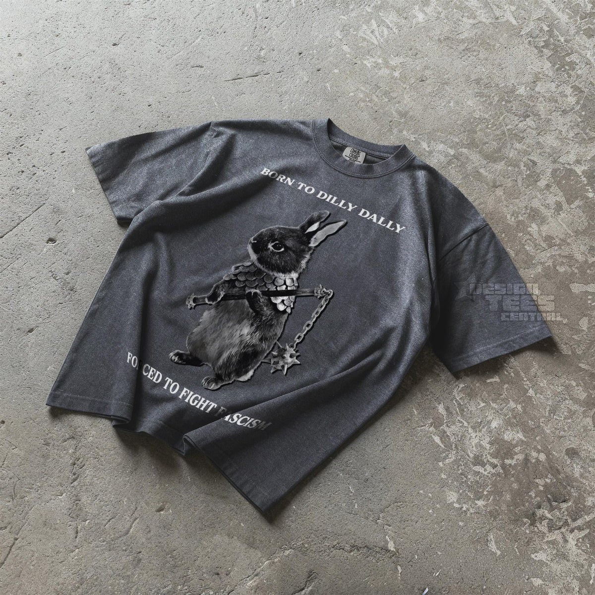 Born to Dilly Dally, Forced To Fight Fascism Tshirt