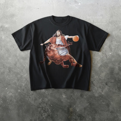 Jesus Crossing Up Satan Tshirt, Funny Meme Shirt, Christian Merch