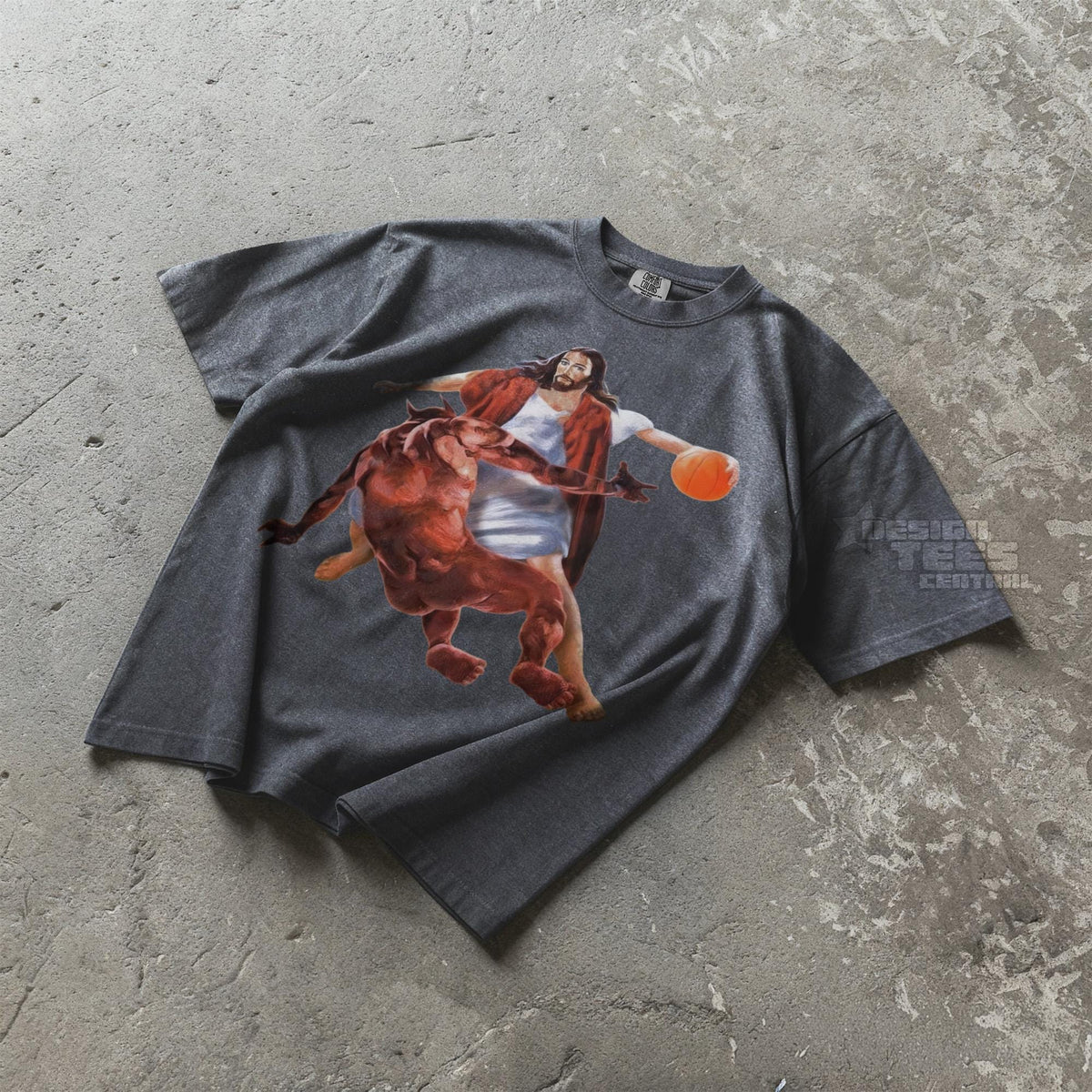Jesus Crossing Up Satan Tshirt, Funny Meme Shirt, Christian Merch