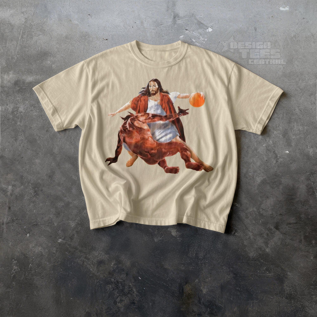 Jesus Crossing Up Satan Tshirt, Funny Meme Shirt, Christian Merch