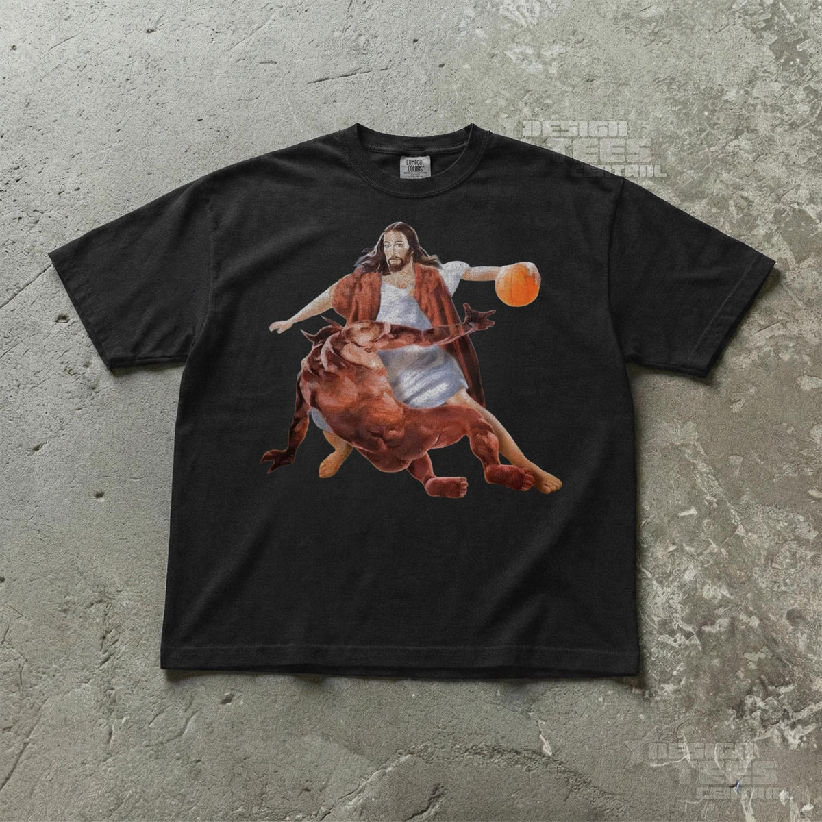 Jesus Crossing Up Satan Tshirt, Funny Meme Shirt, Christian Merch