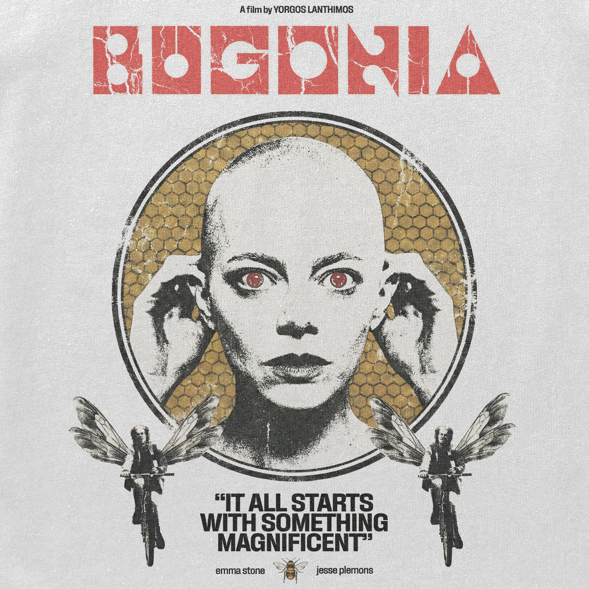 Bugonia Movie Tee, Retro Sci Fi Film Graphic Shirt, Unisex Comfort Colors