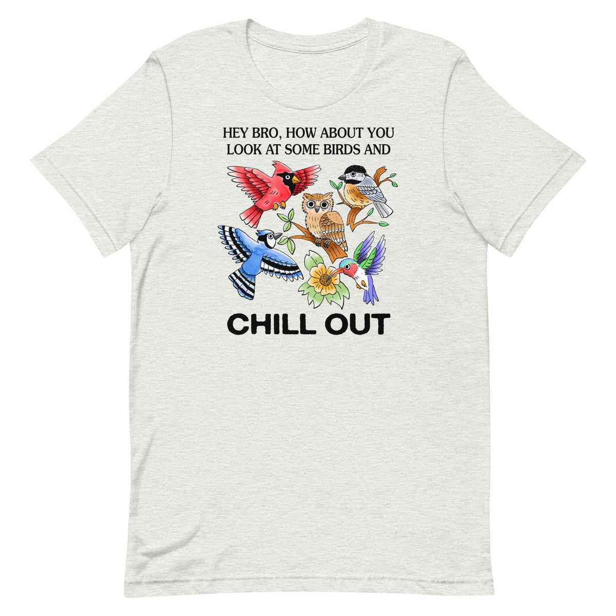 Chill Birds Unisex t-shirt