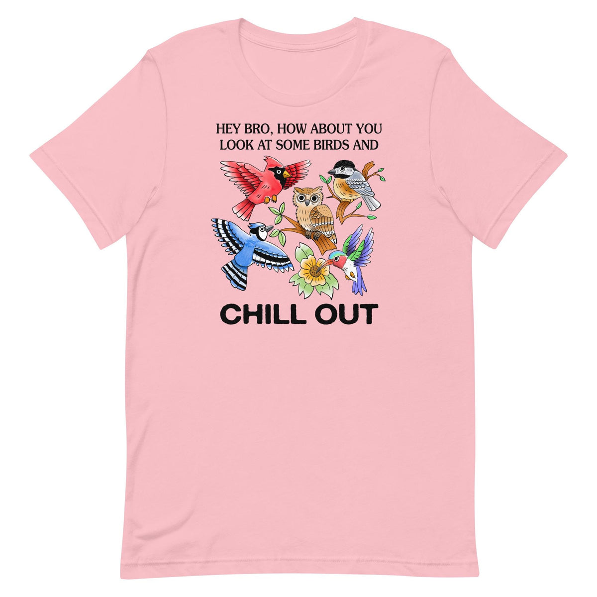 Chill Birds Unisex t-shirt