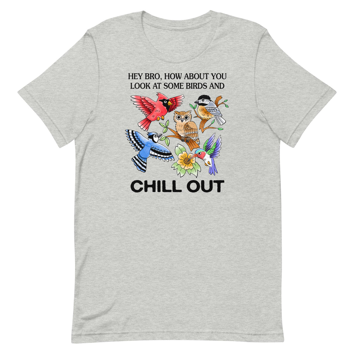 Chill Birds Unisex t-shirt