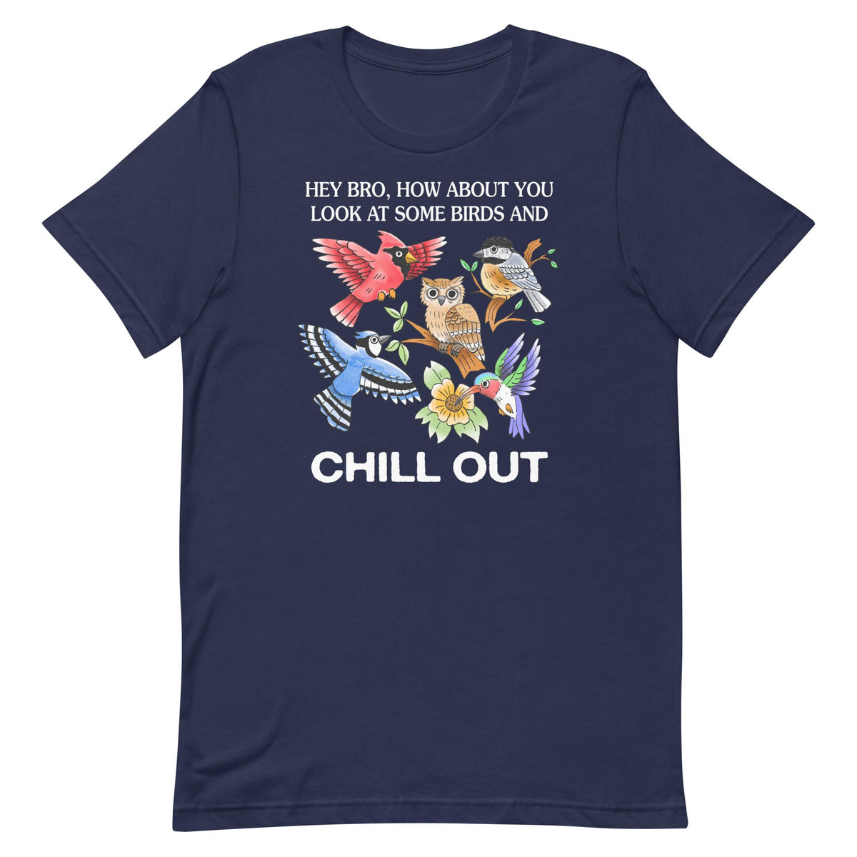 Chill Birds Unisex t-shirt