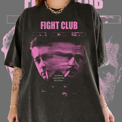 Limited Fight Club Unisex Shirt for Men and Women: Vintage Movie Inspired Apparel 90s