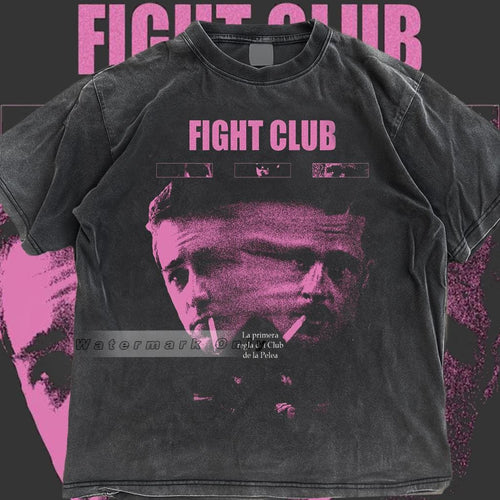Limited Fight Club Unisex Shirt for Men and Women: Vintage Movie Inspired Apparel 90s
