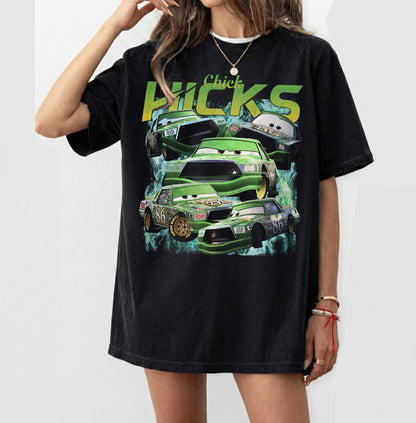Retro Race Vehicle Comfort Colors Shirt, Animated Movie T-shirt, Auto Land Tee, Theme Park Family Vacation Tee, Fantasy World