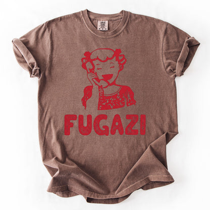 Retro Fugazi Unisex Tee, Bold Music Statement Shirt, Vintage Punk Rock Graphic Top, Aesthetic Band Merch, Music Lover Gift, Indie Concert
