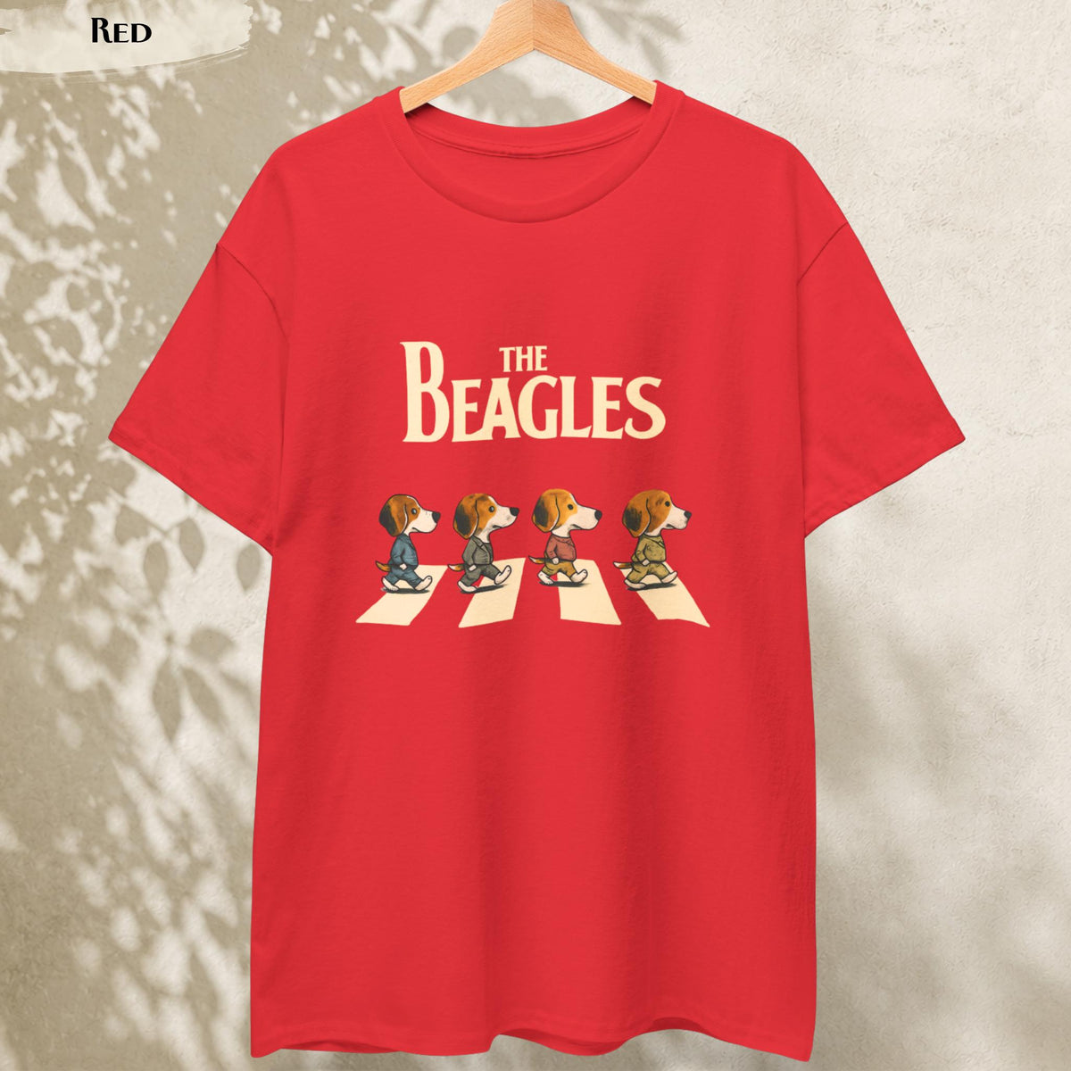 The Beagles T-Shirt, Funny Dog Graphic Tee, Beagle Lover Gift, Abbey Road Parody Shirt, Dog Mom & Dog Dad Top, Beagles Band, Beatles Parody