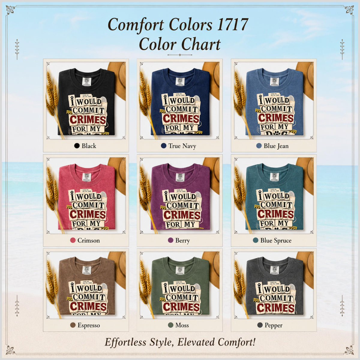 Funny Dog Lover T-Shirt, Comfort Colors® Cotton Tee, Dog Mom Gift