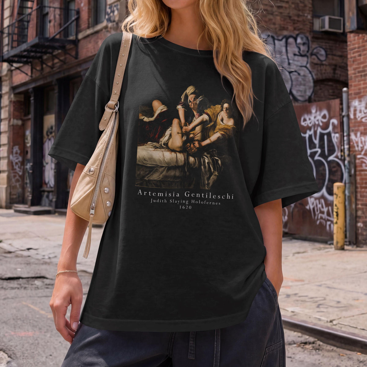 Judith Slaying Holofernes T-shirt: Artemisia Gentileschi Renaissance Art