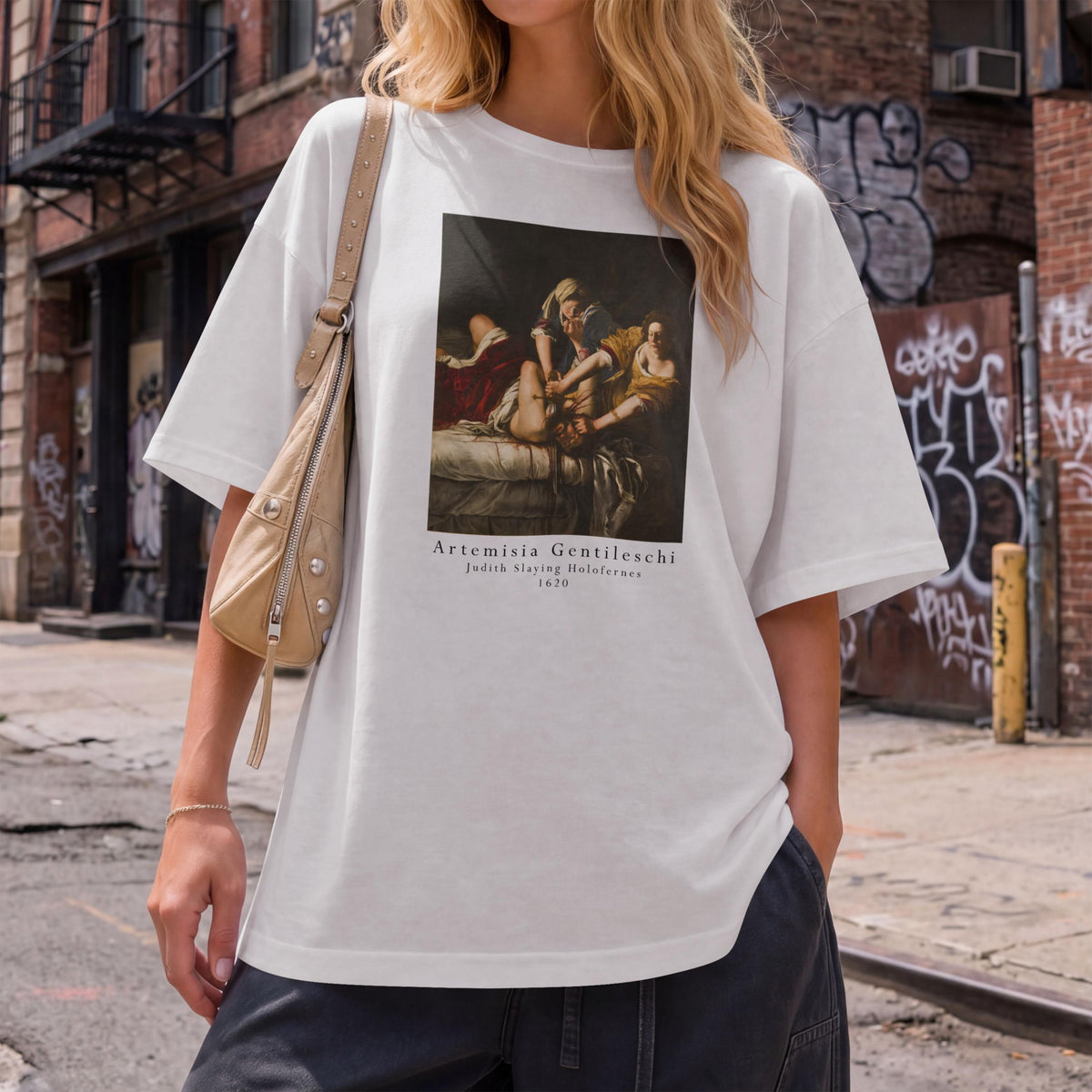 Judith Slaying Holofernes T-shirt: Artemisia Gentileschi Renaissance Art