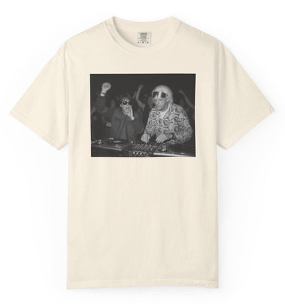Back to the Future DJ Shirt, Marty McFly Doc Brown Retro Movie Tee