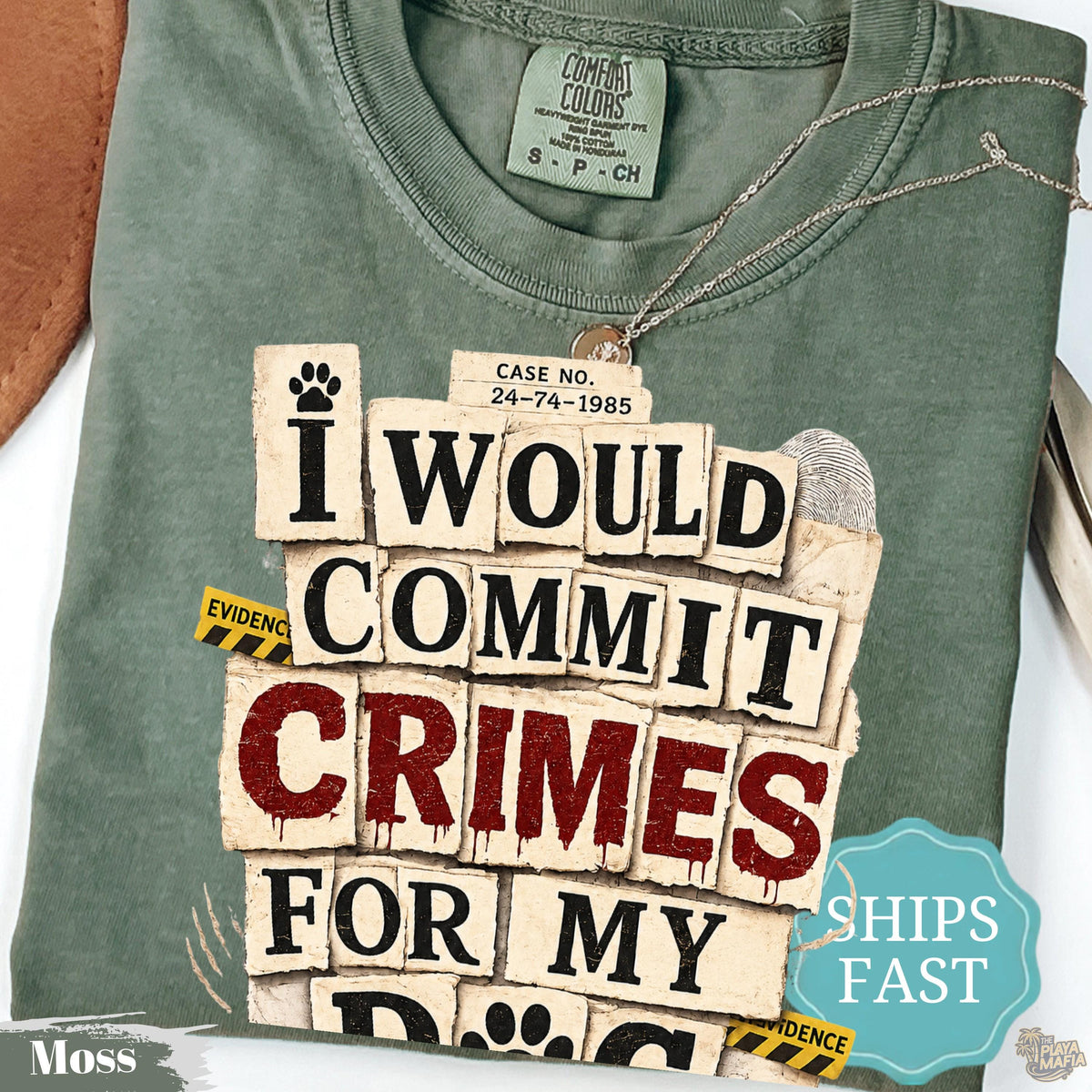 Funny Dog Lover T-Shirt, Comfort Colors® Cotton Tee, Dog Mom Gift