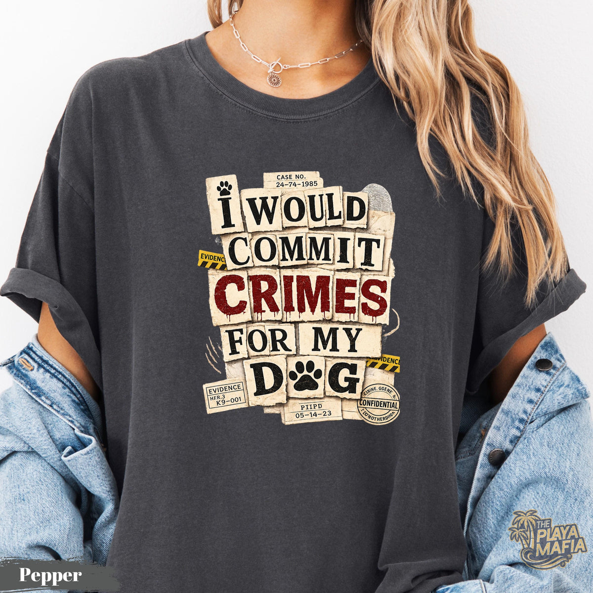Funny Dog Lover T-Shirt, Comfort Colors® Cotton Tee, Dog Mom Gift