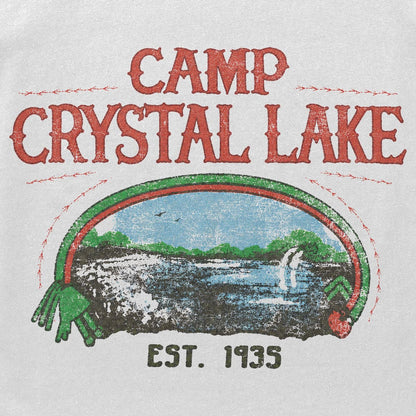 Camp Crystal Lake Vintage Horror Tee | Friday the 13th Slasher Movie Shirt