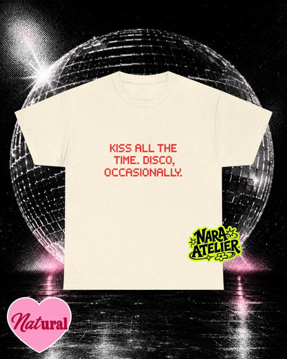 Harry Styles Tee, Kiss All The Time Disco Occasionally Shirt, Harry Styles New Album Inspired T-Shirt, Pop Music Fan Gift, Harry Album Merch
