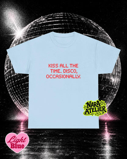 Harry Styles Tee, Kiss All The Time Disco Occasionally Shirt, Harry Styles New Album Inspired T-Shirt, Pop Music Fan Gift, Harry Album Merch