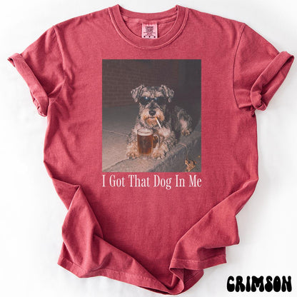Miniature Schnauzer Dog Comfort Colors Shirt, Dog Mom T-shirt, Funny Mothers Day Gifts, Dog Mama Tee, Pet Tshirt, Trendy