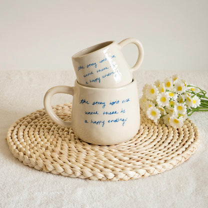 Your Own Handwritten Mug: Personalized Handmade Ceramic Mug