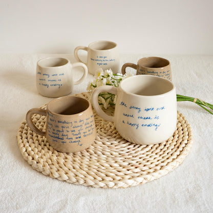 Your Own Handwritten Mug: Personalized Handmade Ceramic Mug