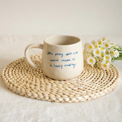Your Own Handwritten Mug: Personalized Handmade Ceramic Mug