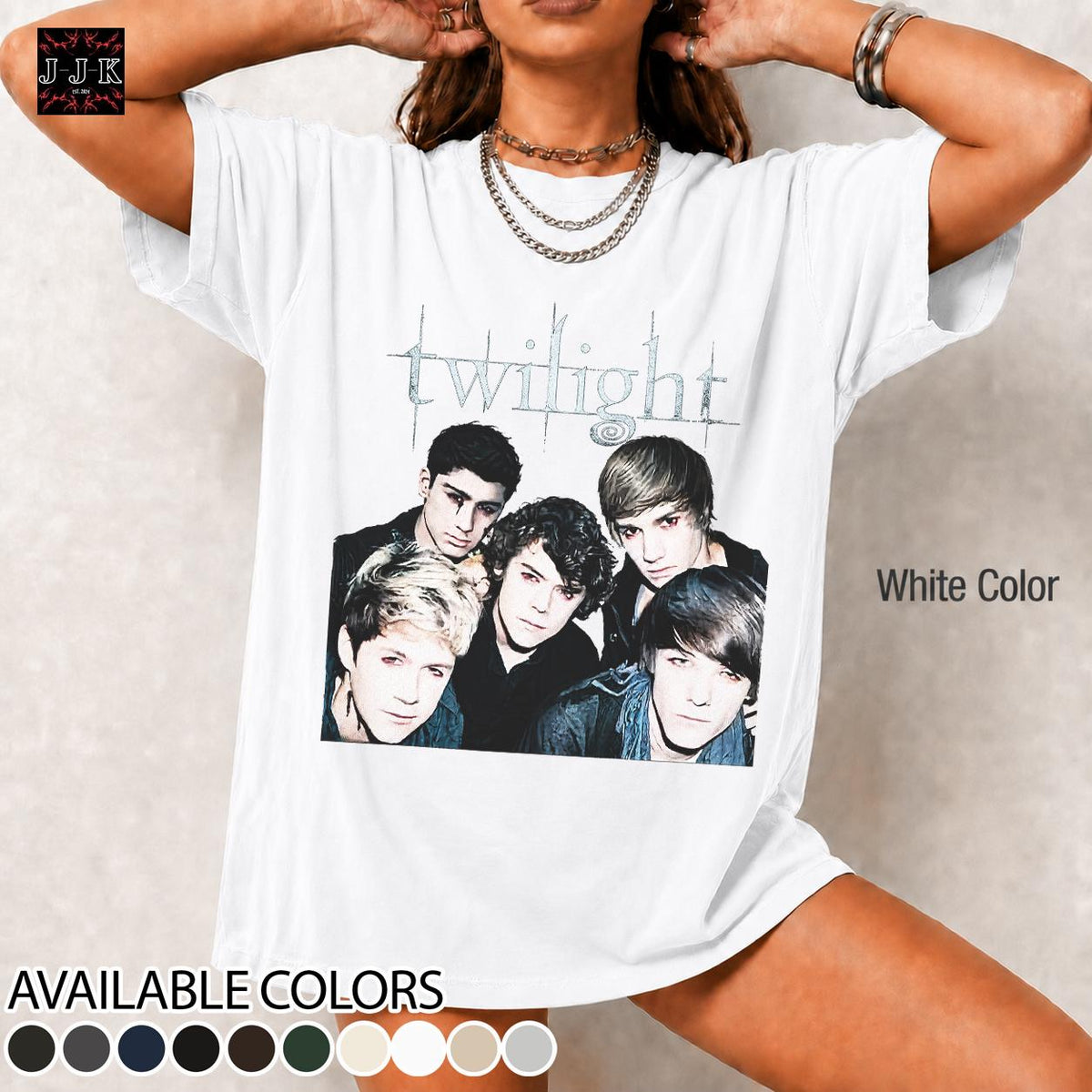 Retro One Direction Vintage Distressed Unisex Heavy Cotton 90s Graphic Tee Shirt RZ