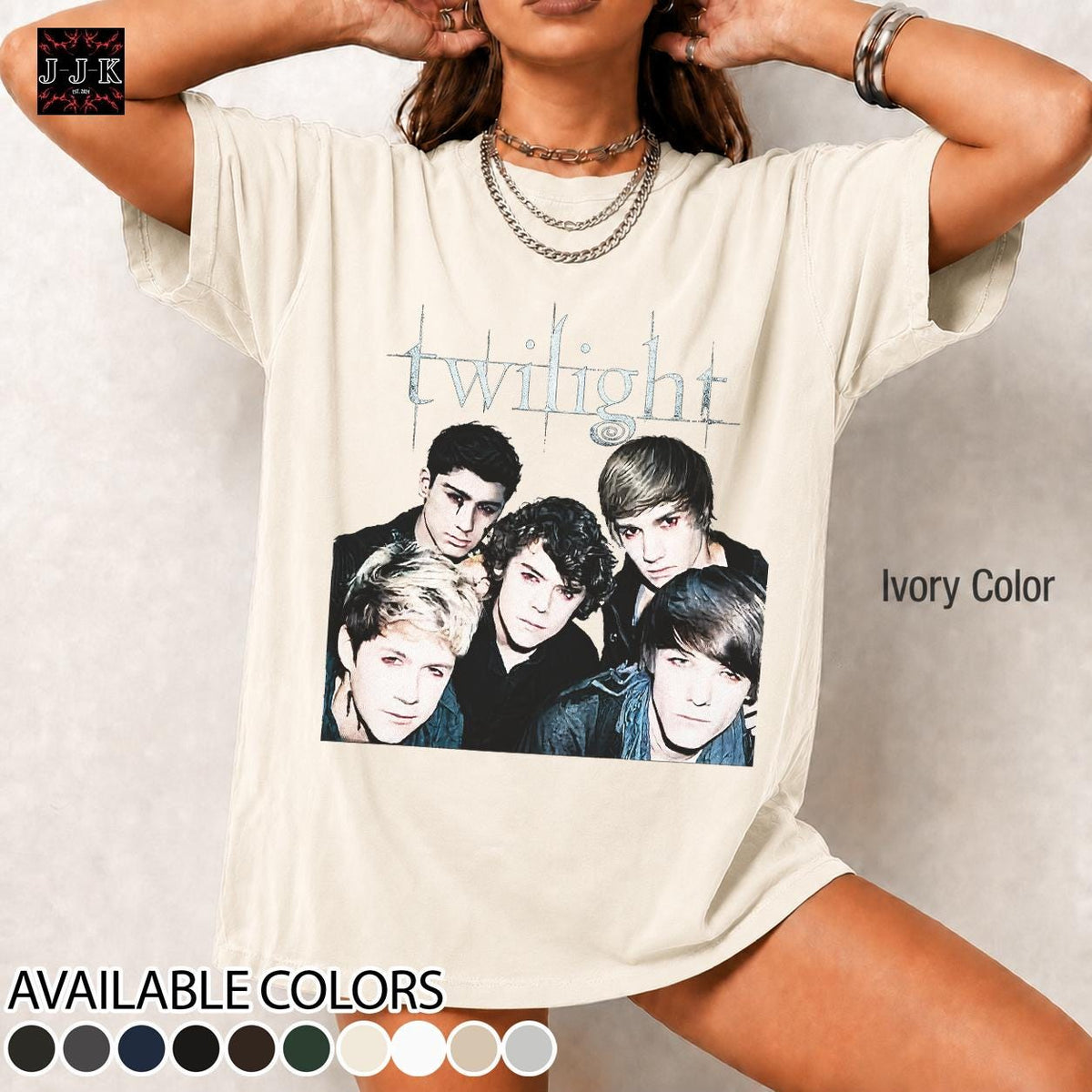 Retro One Direction Vintage Distressed Unisex Heavy Cotton 90s Graphic Tee Shirt RZ