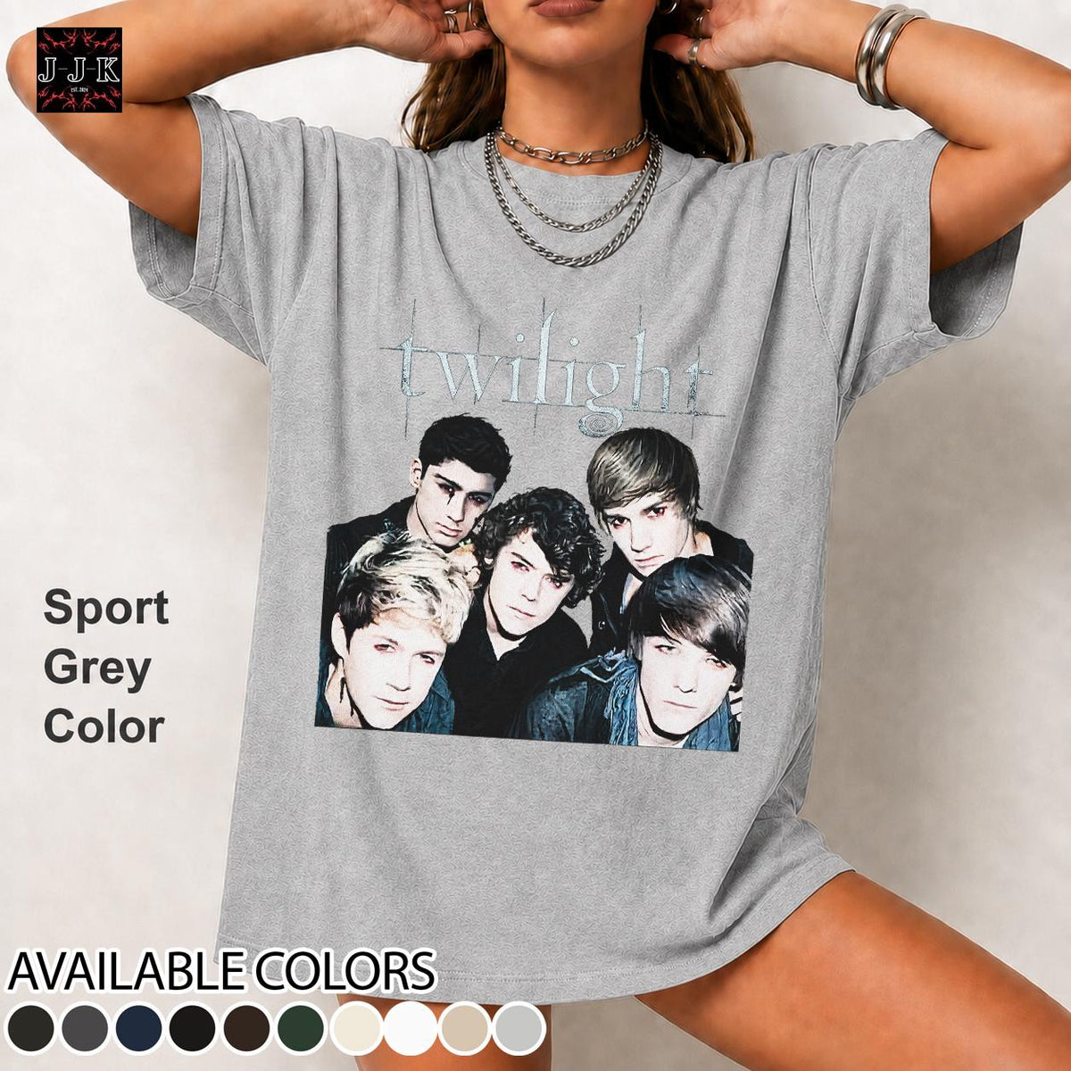 Retro One Direction Vintage Distressed Unisex Heavy Cotton 90s Graphic Tee Shirt RZ