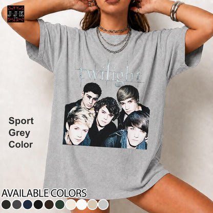 Retro One Direction Vintage Distressed Unisex Heavy Cotton 90s Graphic Tee Shirt RZ