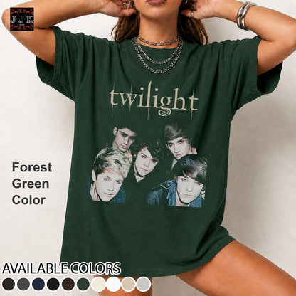 Retro One Direction Vintage Distressed Unisex Heavy Cotton 90s Graphic Tee Shirt RZ