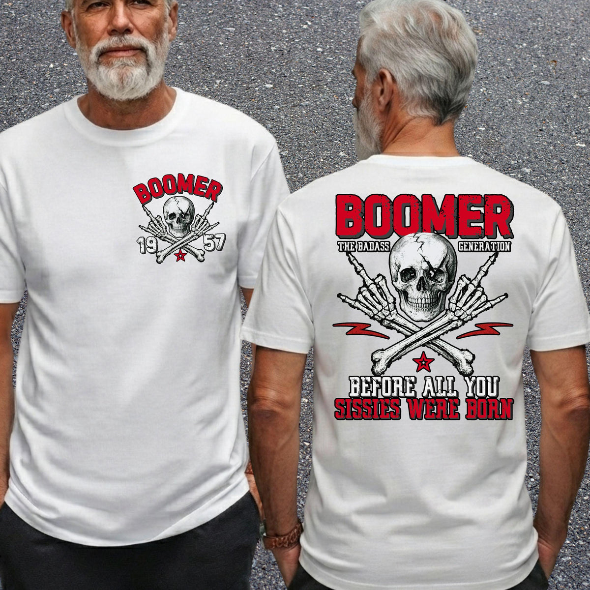 Boomer Custom Year T-shirt , Baby Bommer Before you were born , Vintage tee , Retro Fathers Gift
