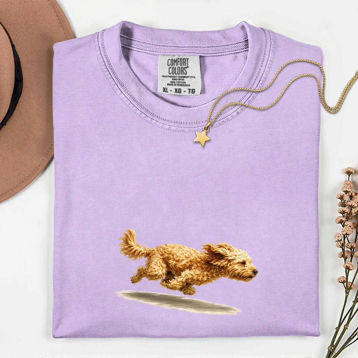 Running Cavapoo Dog Mom Shirt, Cavapoo Runner Tee, Funny Dog Lover T-Shirt, Cavapoo Mom Gift, Vintage Running Dog Graphic Tee,